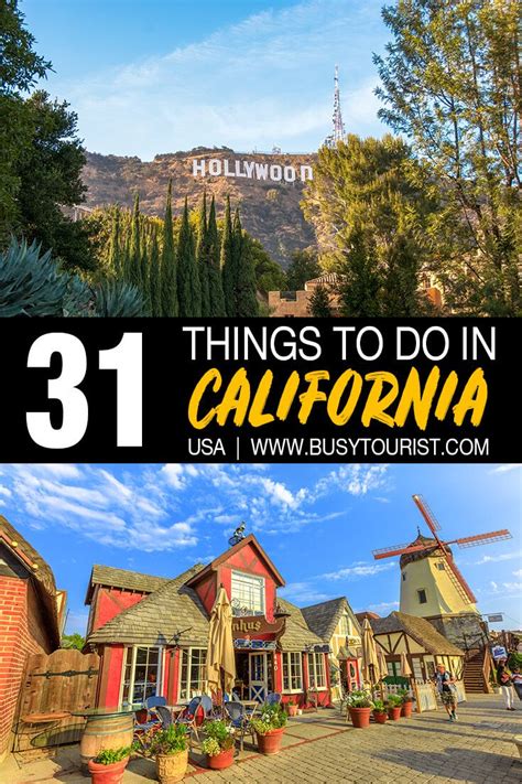 31 Best And Fun Things To Do In California California Travel Us Travel