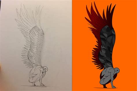 Download Turn your sketch into creative vector graphic by Kareemelk ...