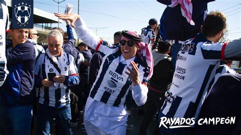 Las Imágenes Del Festejo De Rayados Con Su Afición En Monterrey