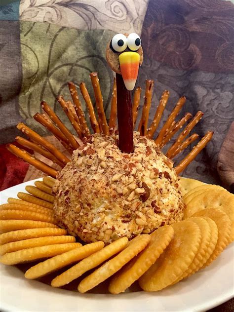 Thanksgiving Turkey Cheese Ball My Imperfect Kitchen Recipe