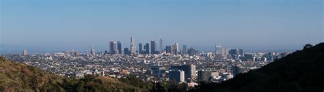 Los Angeles Skyline Panorama Wallpaper Photos Vast