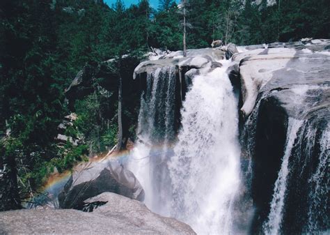 Rarely Seen By Visitors Is The Spectacular Hidden Falls In Tenaya