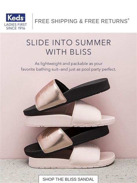 Keds Introducing Summers It Sandal The Pool Slide Milled