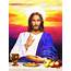 Jesus Christ Portrait Last Supper Christianity Catholicism
