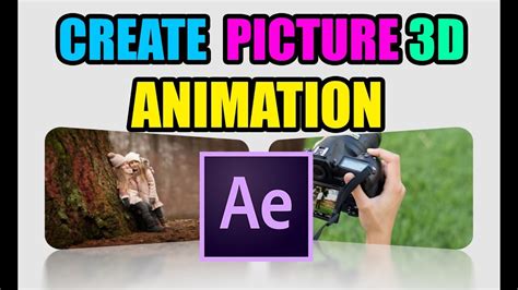 tutorial after effects beginner create picture montage or a 3d video slideshow youtube