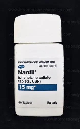 Phenelzine Nardil Phenelzin 60 Tablets Treatment Antidepressant At
