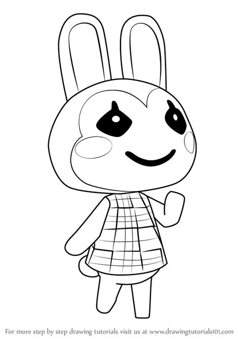 2094 x 954 jpeg 132 кб. Learn How to Draw Bunnie from Animal Crossing (Animal Crossing) Step by Step : Drawing Tutorials