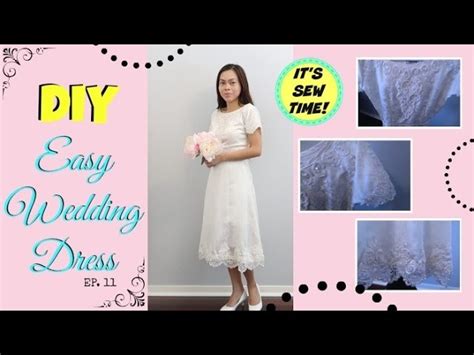 The Easiest Diy Wedding Dress