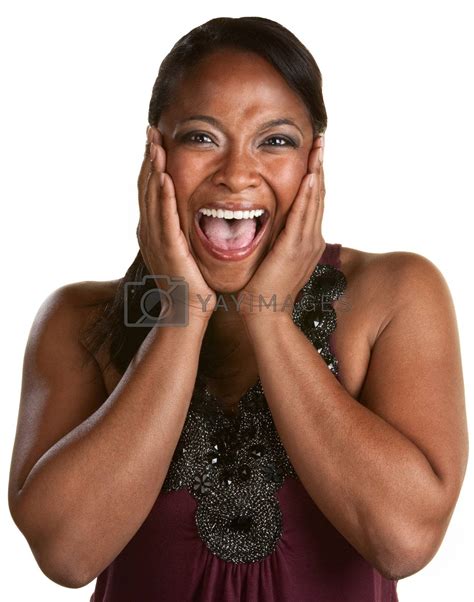 Royalty Free Image Laughing Black Woman By Creatista