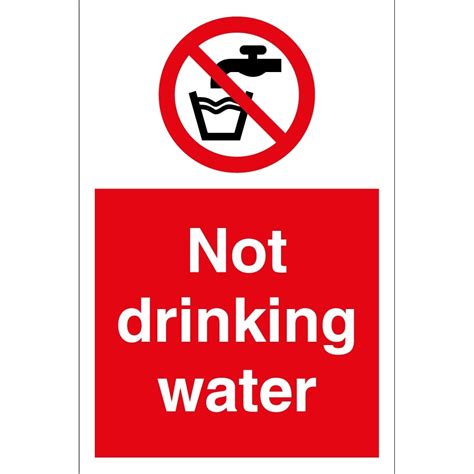 Not Drinking Water Signs From Key Signs Uk