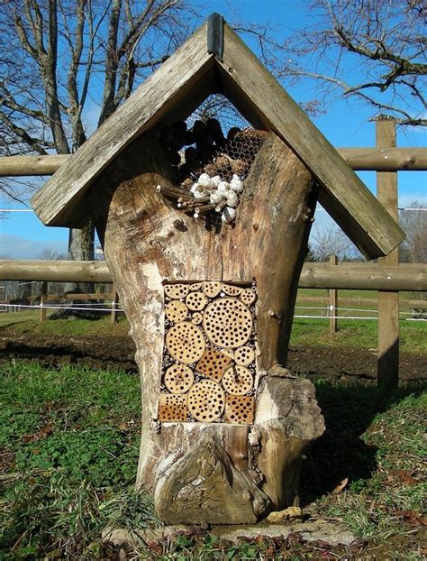 Pin By Cathy Garcia On Habitat Stacks Insect Hotel Garden Insects