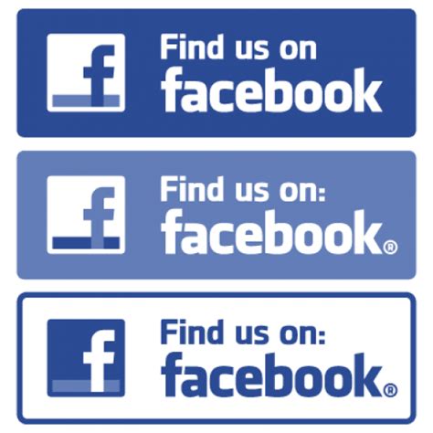 Find Us On Facebook Logo Vector Eps Free Graphics Download