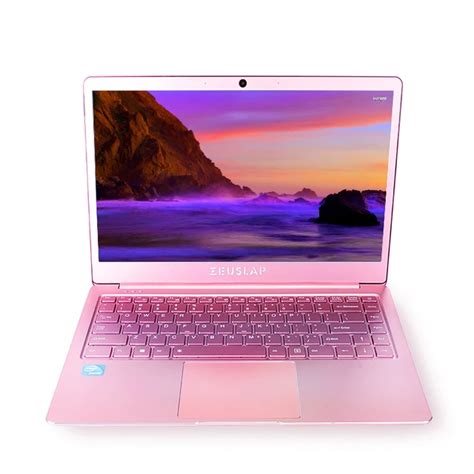 Best Offers 14inch Pink Color Ultrathin Metal Laptop 6gb Ram 512gb Ssd