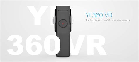 Yi Technology Jump Into The 360 Market With The New 57k Yi 360 Vr