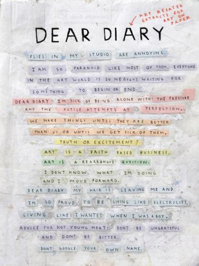 Arise Therefore Dear Diary