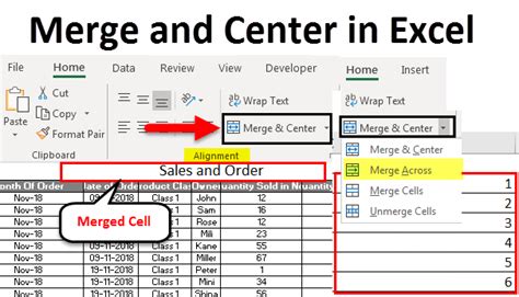 Excel Merge And Center Laptrinhx