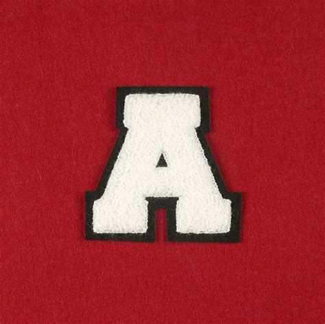 This page gives an incomplete list of symbols for gender identities. MEDIUM Varsity Letter Chenille Felt Patch 3.5 White/ | Etsy in 2020 | Felt patch, Varsity letter ...