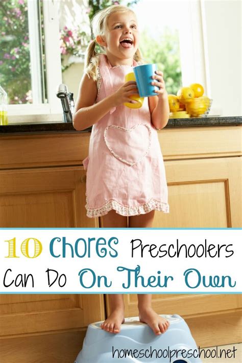 10 Chores Preschoolers Can Do To Gain Independence Chores For Kids