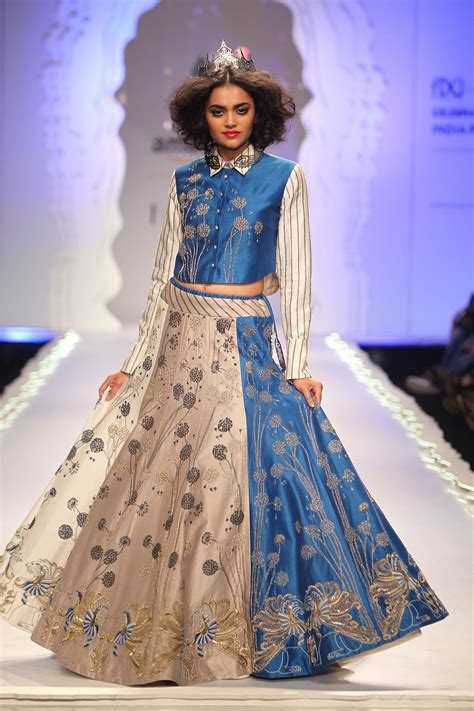 India Fashion Week Fashion Week 2015 Fashion Show Lehnga Party Time