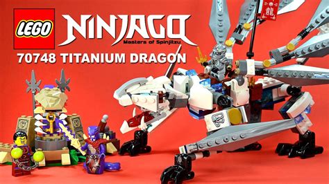 Lego Ninjago Titanium Dragon 70748 W Titanium Zane Clouse And Choprai