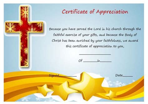 Pin On Pastor Appreciation Certificate Templates