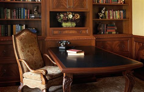 Mahogany Library Nationwide Custom Architectural Millwork Company