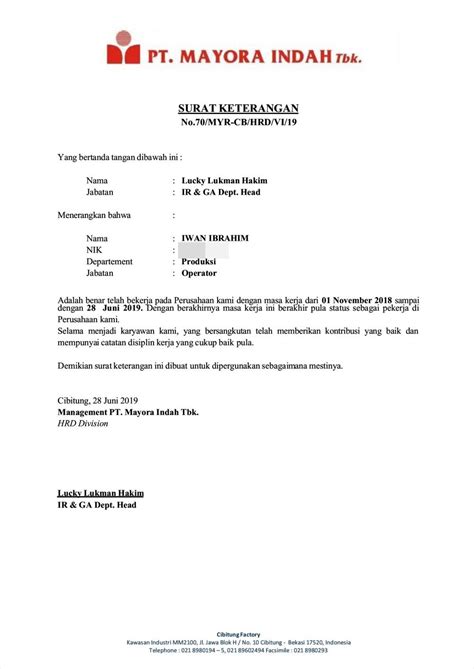 5 Contoh Surat Paklaring Dokumen Penting Untuk Lamar