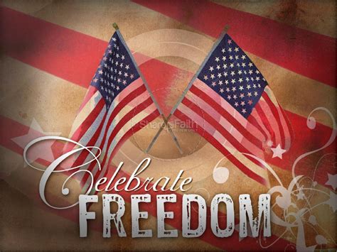 Celebrate Freedom Independence Day Powerpoints