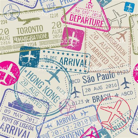 Passport Stamps Wallpapers Top Free Passport Stamps Backgrounds Wallpaperaccess
