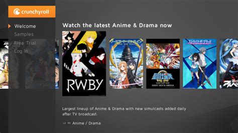 Crunchyroll is a completely legal anime streaming service and has exclusivity deals with several major japanese companies that allow them to stream episodes of major anime series within a day after their original. Crunchyroll - Forum - Crunchyroll on PS4 at Launch