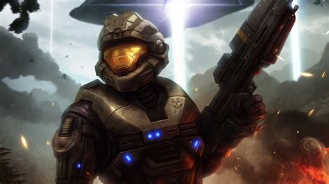 Halo Reach Noble Six Rahll 3840x2160 Wallpapers