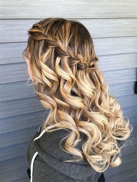 My Prom Hair Done By Rachelle Araujo Promhairstyle Long Hair Styles