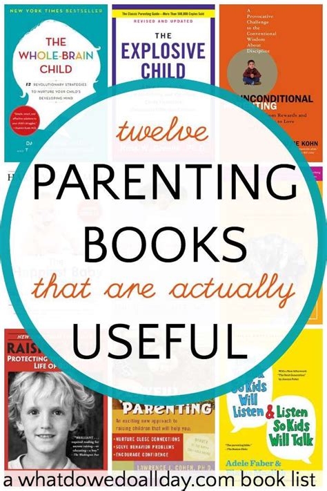 Parenting Books You Will Actually Read And Use Parenting Books