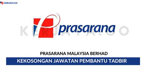Pembantu tadbir (perkeranian/operasi) gred n19 gaji ditawarkan : Jawatan Kosong Terkini Pembantu Tadbir Prasarana Malaysia ...