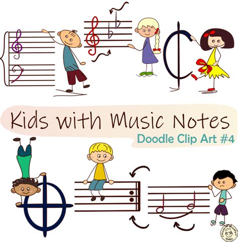 This Cute Music Clipart Bundle Can Be Used To Create Fun Music Games