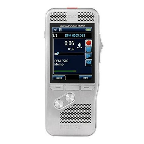 Philips Dpm8100 Digital Pocket Memo