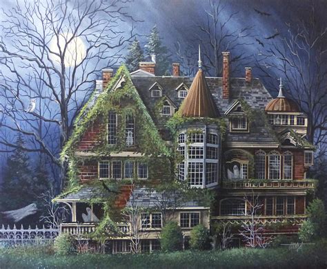 Haunted Mansion Painting by Debbi Wetzel - Fine Art America