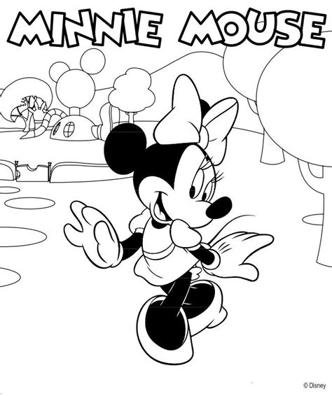 Gambar Mewarnai Anak Mickey Mouse Mari Mewarnai