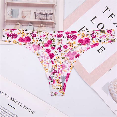 Cotton Multi Color Sexy Cozy Comfortable Lace Briefs Thongs Women Underwear Panties Lingerie For