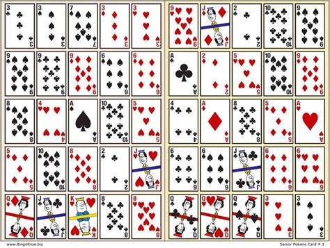 Pokeno Playing Card X2 1050×793 Printable Playing