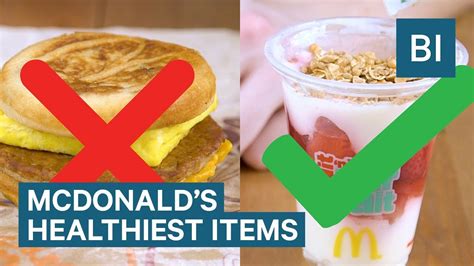 What makes mcdonald's food unhealthy. The Healthiest Things You Can Get At McDonald's - YouTube