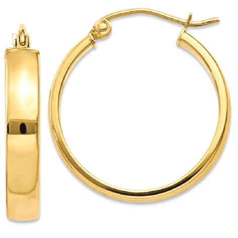 Icecarats K Yellow Gold Hoop Earrings Ear Hoops Set For Women Best