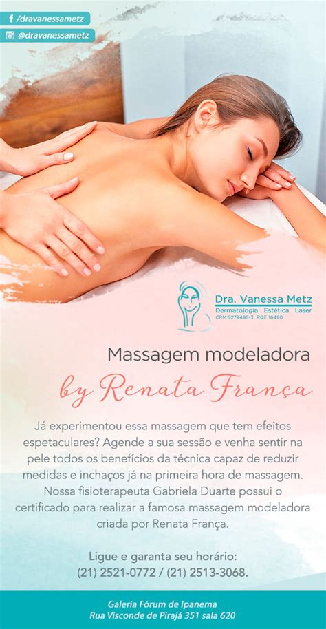 Massagem modeladora by Renata França Clínica Vanessa Metz