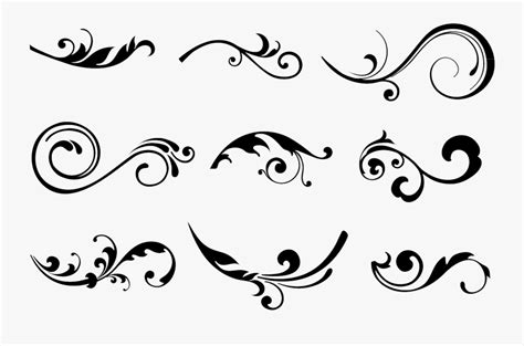 Png Images Curly Transparent Curly Designs Free Transparent Clipart