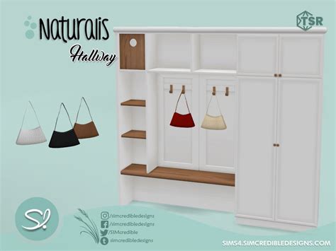 The Sims Resource Naturalis Hallway Hang Bag For Shelves