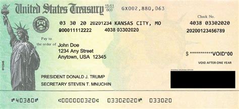 An Inside Look At How Donald Trumps Name Came To Appear On Stimulus
