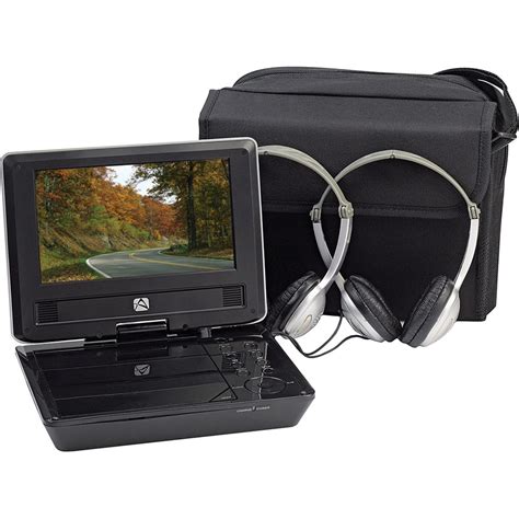 Audiovox D7104pk 7 Portable Dvd Player W Car Headrest D7104pk