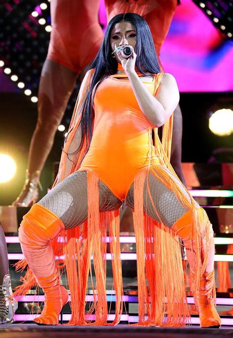 Cardi B Gyrates On Stage At Wireless Festival In Bodysuit Daily Star