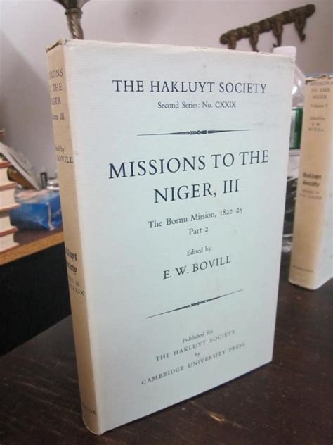 Missions To The Niger Volume Iii The Bornu Mission 1822 25 Part 2