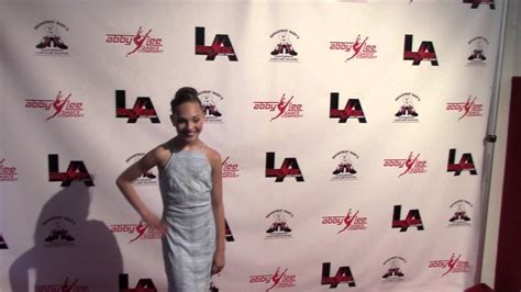 Maddie Ziegler From Dance Moms Abby Lee Dance Company La S Vip Grand Opening Youtube